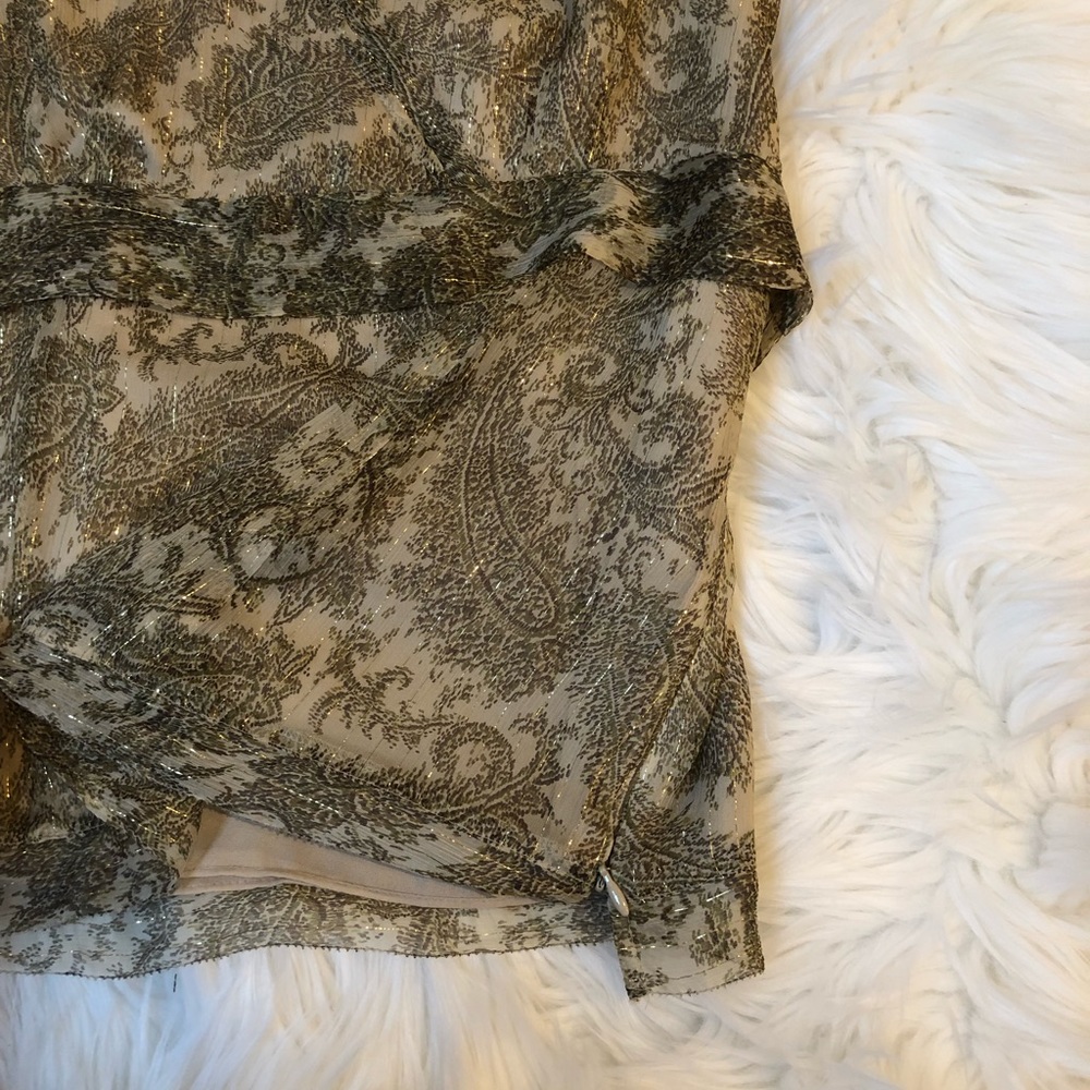 Context lurex waist wrap top - Picture 4 of 5